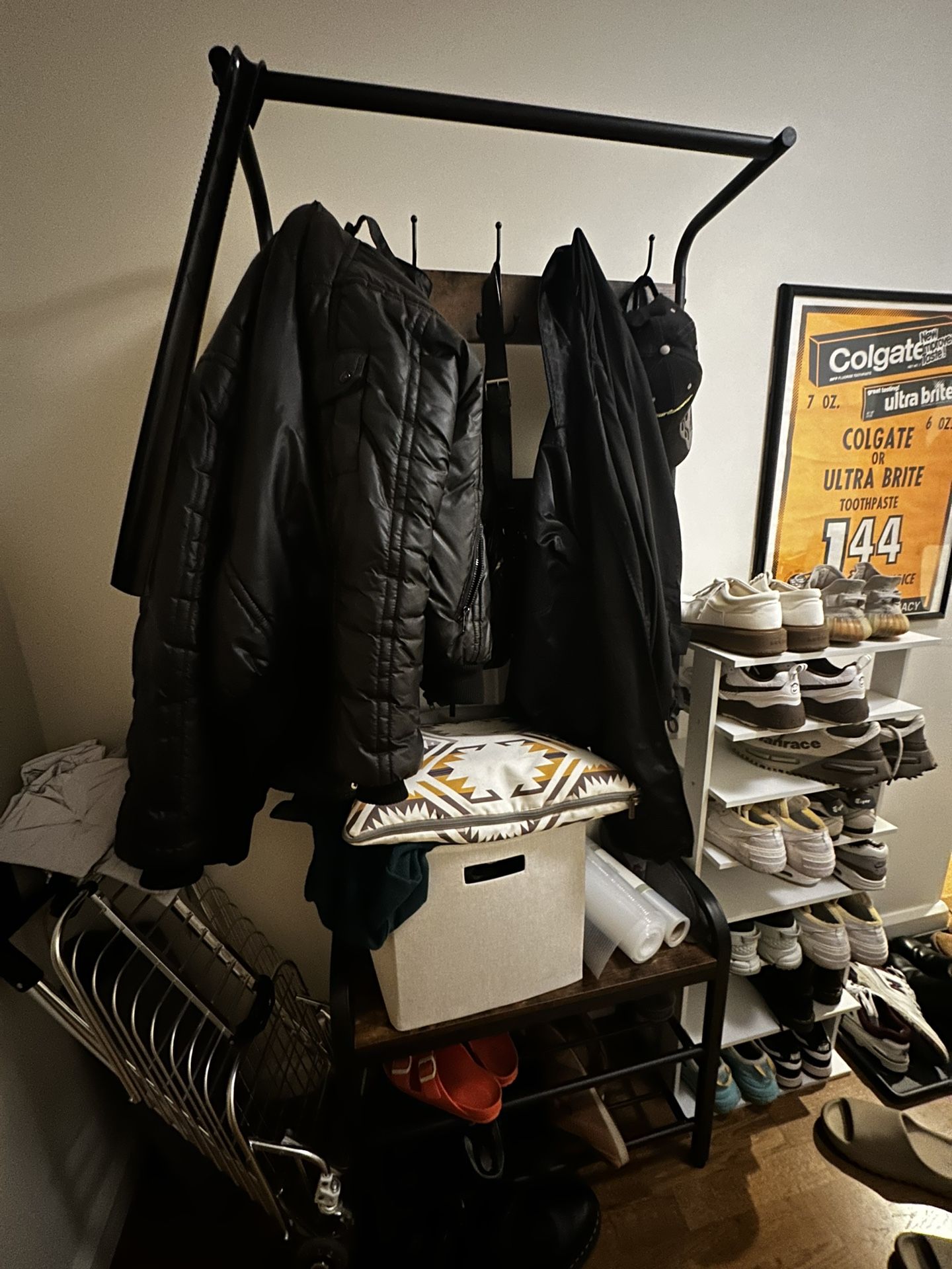Coat Rack + Storage