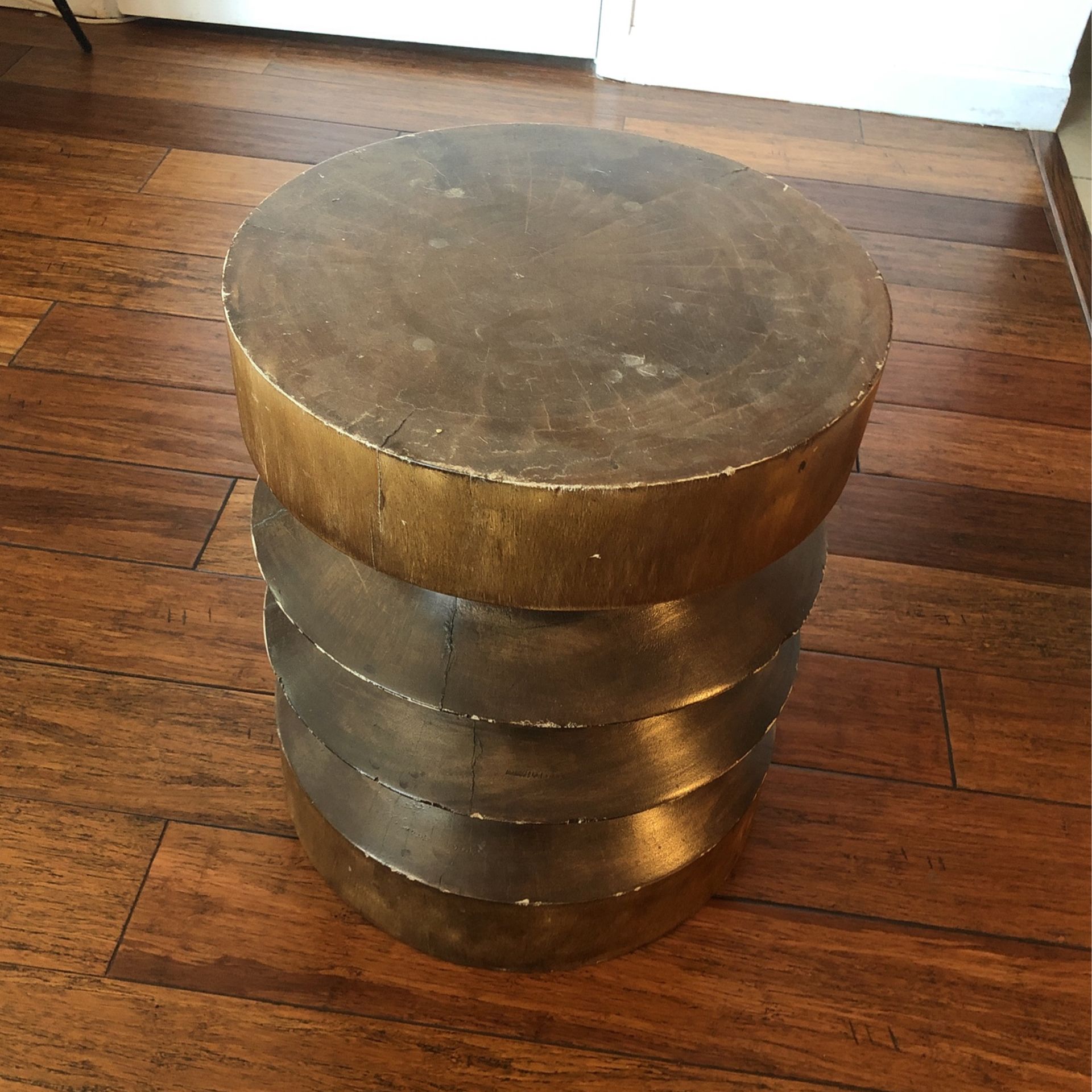 Decorative Wood Side Table