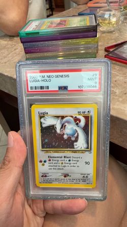 PSA 9 Lugia Holo Neo Genesis Pokémon Card