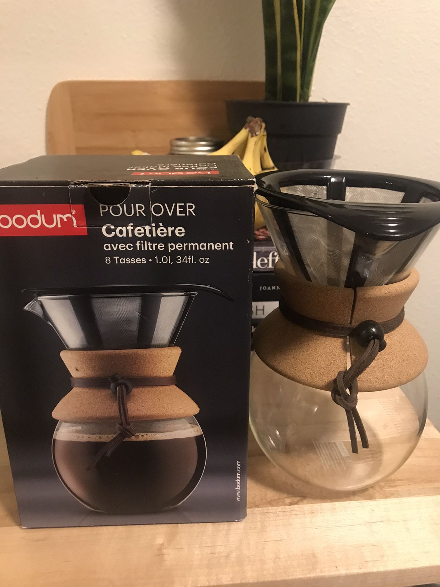 Bodum pour over coffee maker