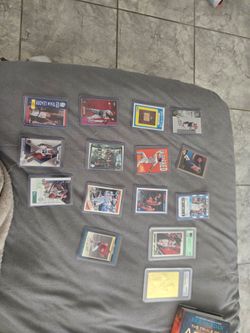 Mixed Sports Trading Cards Lot with Graded cards 10 Gem Mint