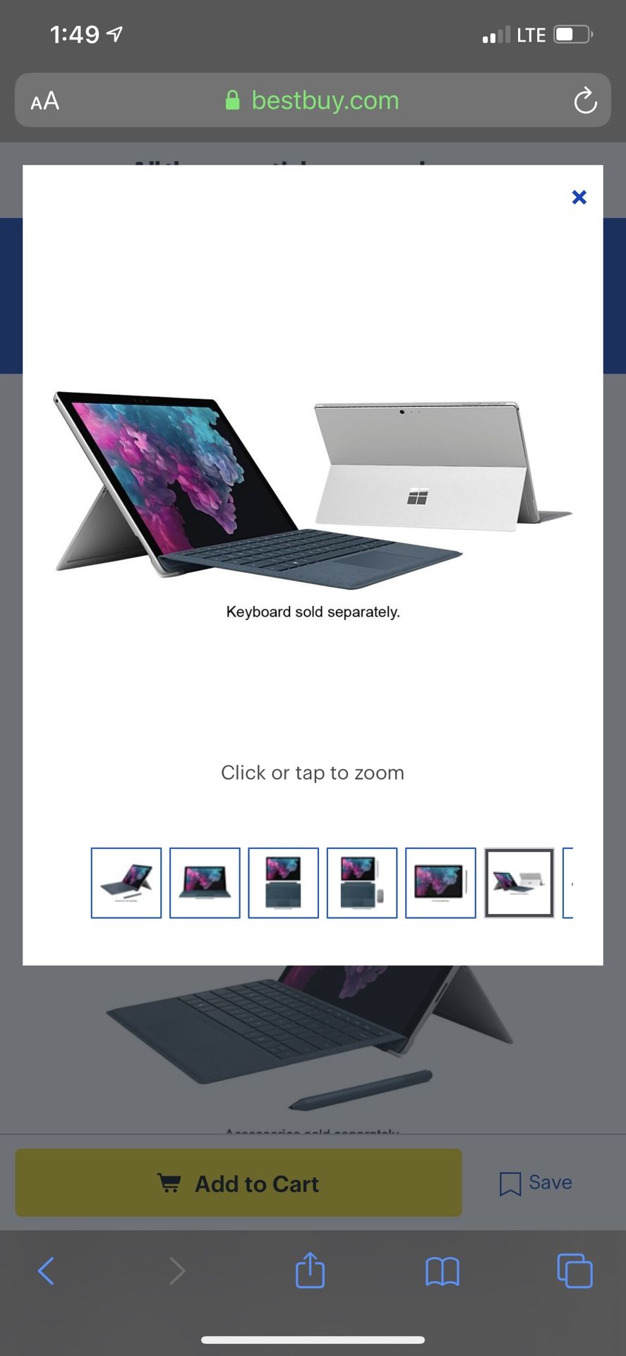 Microsoft surface windows 8 pro brand new