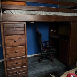 Twin Loft Bed Frame