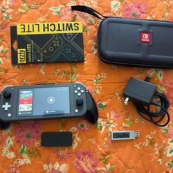 Switch Lite Grey Bundle 