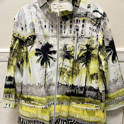women's zip-up jacket