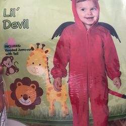 0-6 month Lil Devil costume
