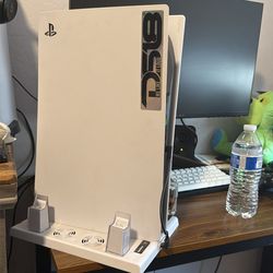 Ps5 with cooling and charging stand