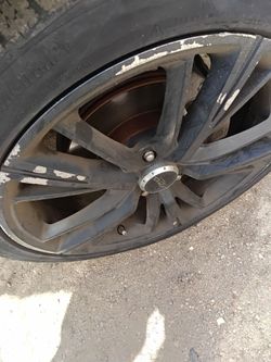 DV8 Aftermarket Alloy Wheel with Tire