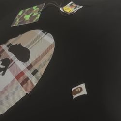 Black Burberry Bape tee