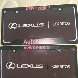 Dealer LEXUS frame plates