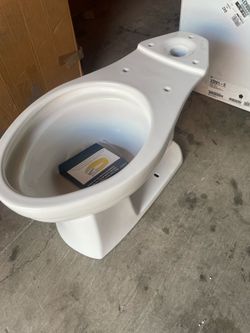 Elmbrook 12 in. Rough In 2-Piece 1.28 GFP Single FlushElongated Chair Height Toilet in White with Soft Close Seat