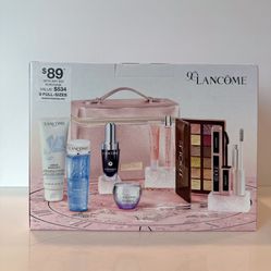 NEW Lancome 10-PIECE $534 Value HOLIDAY 2025 BEAUTY BOX GIFT SET (Including 8 Full-Size Products)