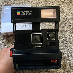 Vintage polaroid 640 600 film