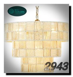 HOMARTGALLERY Farmhouse Dining Room Light Fixture, 15.9” 4-Lights Boho Rattan Chandelier