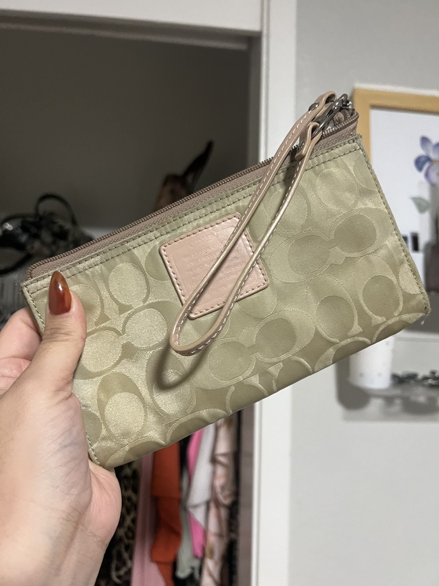 Coach Wristlet