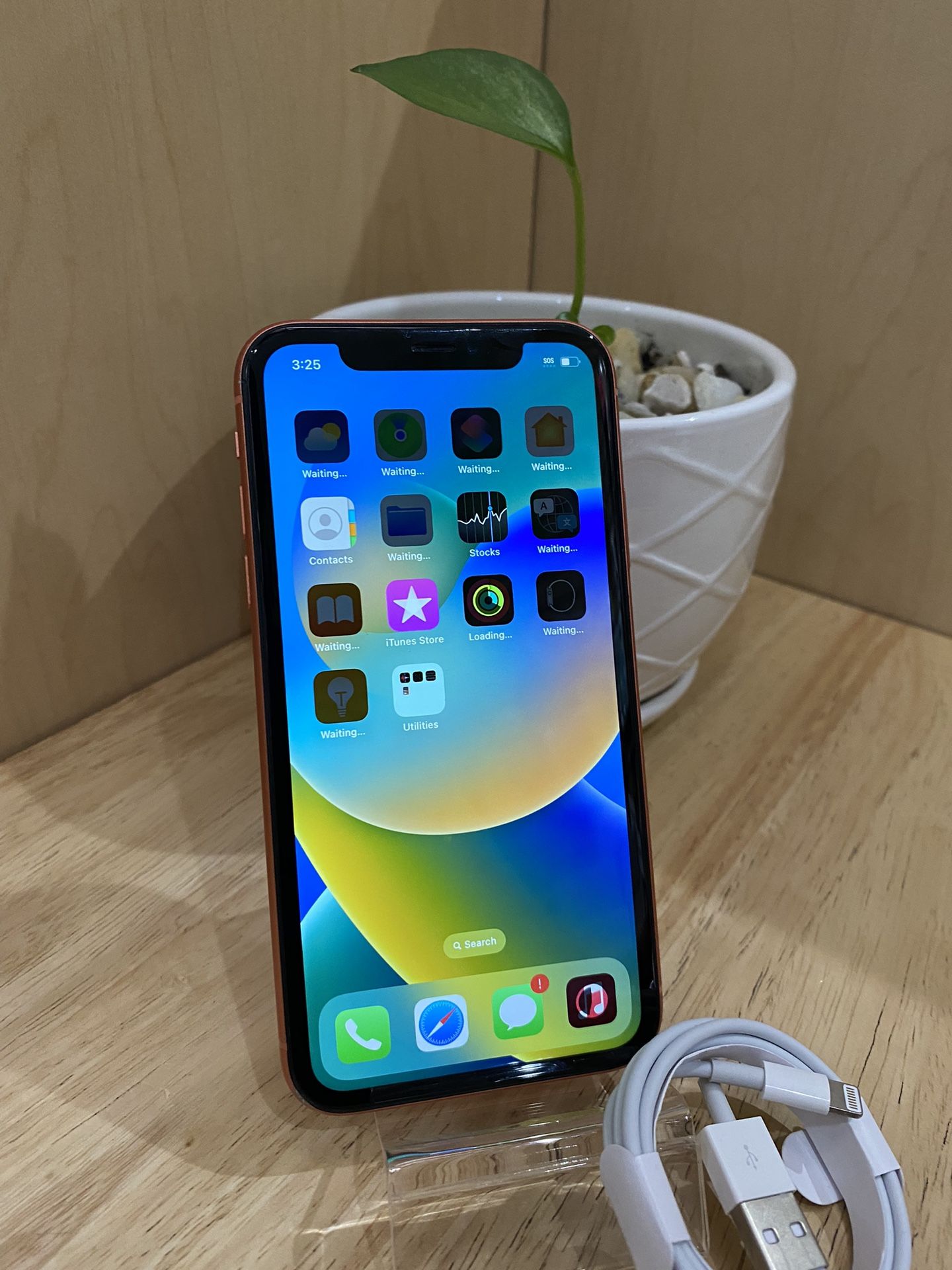 Valentines Day Special!!!iphone XR Color Peach 128 Gb Unlocked For