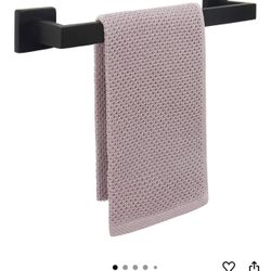Black Towel Bar 