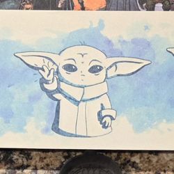 Baby stretched print 36"×6"