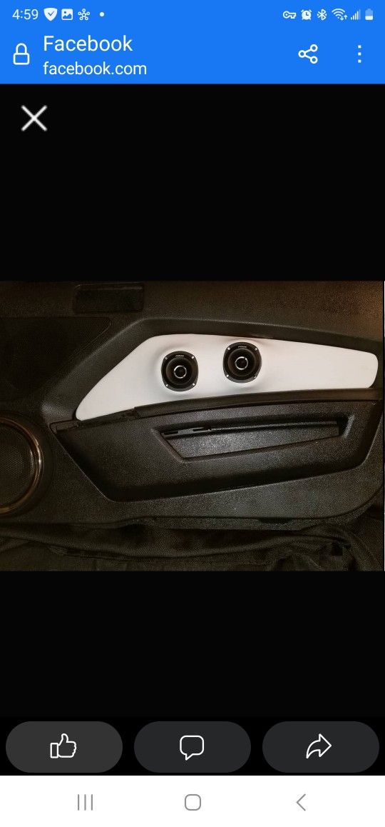 Upper Door Tweeter Pods