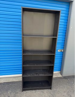 IKEA BILLY Bookcase 79" Tall Black Brown Bookshelf