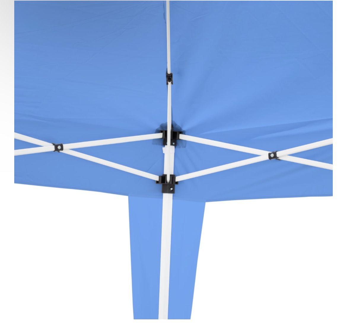 Impact Canopy 10' x 10' Canopy Tent Gazebo with Dressed Legs, Blue