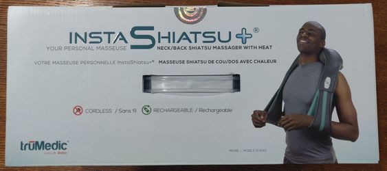 Neck/Back Shiatsu Massager With Heat