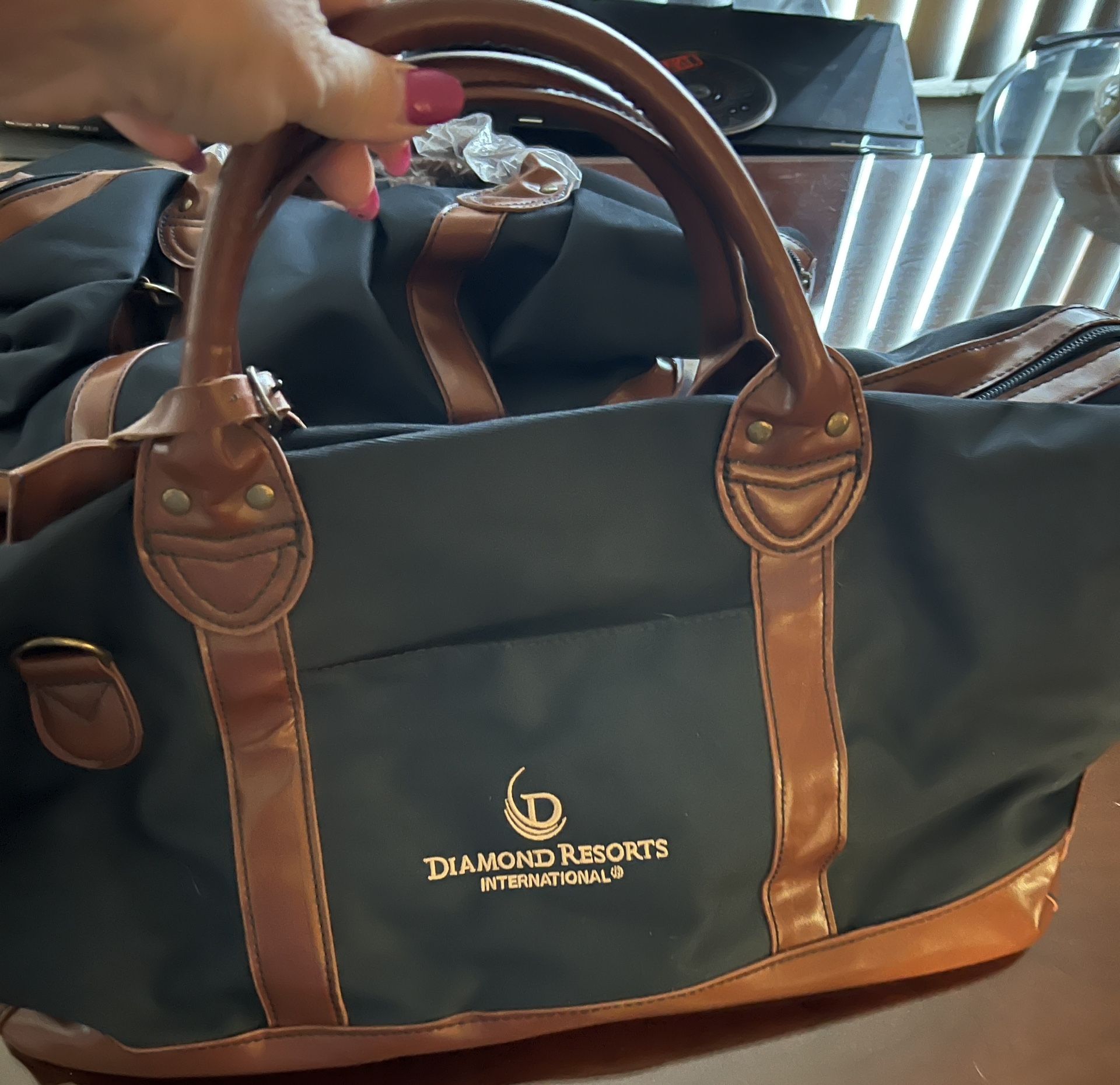 Diamond Resort Duffel Bag 21”L X 12”H NEW