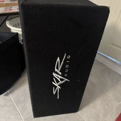 Dual 12” 2400w Skar subwoofer