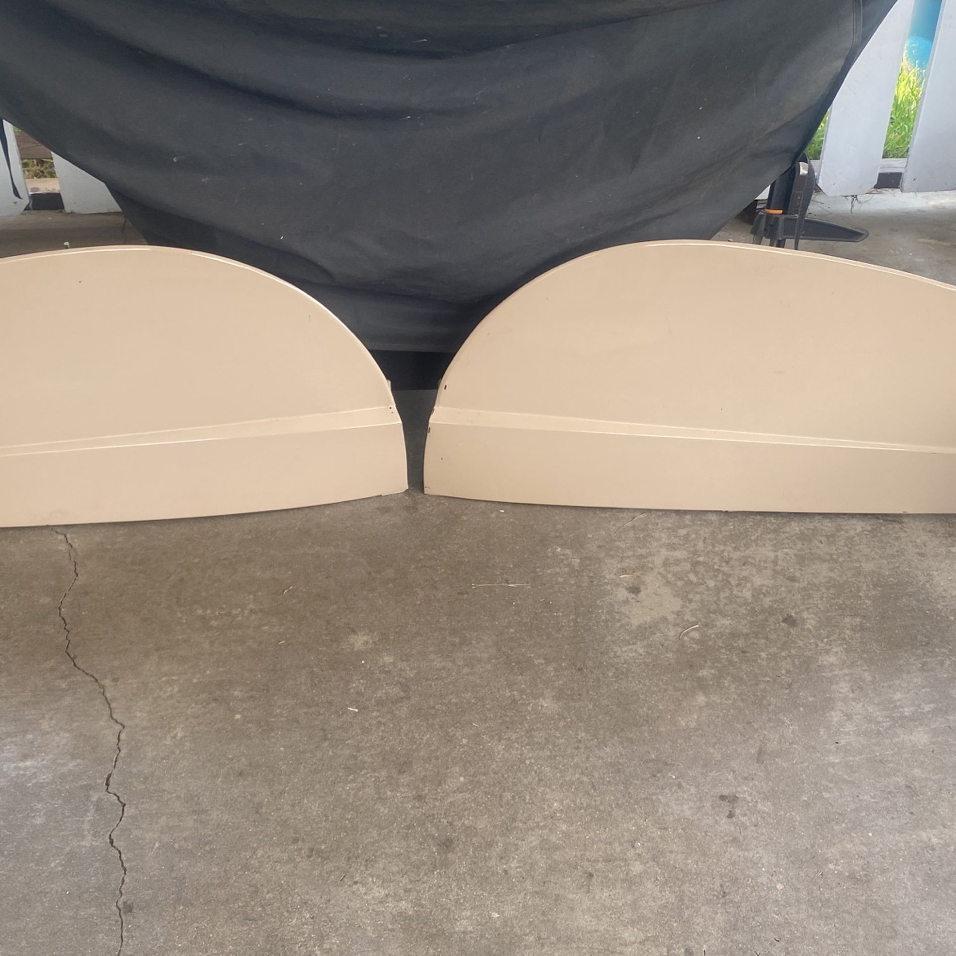 1947 To 1955 First Series Fender Skirts Chevy GMC Truck Suburban Panel