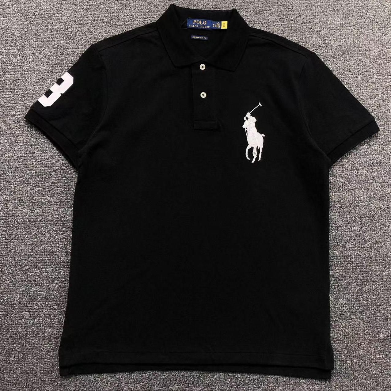 Ralph Lauren Lapel Embroidered Polo Shirt