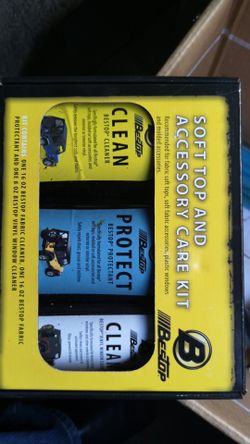 Best Top Soft Top and Accessory Care Kit. Jeep