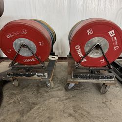 Eleiko hard, Rubber Training, Weight Plates