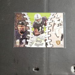 2020 Chronicles football omega Henry rugg's number 17 Rocky card