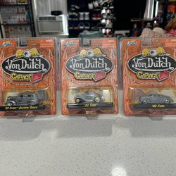 Jada Toys 1:64 Scale Von Dutch Cars