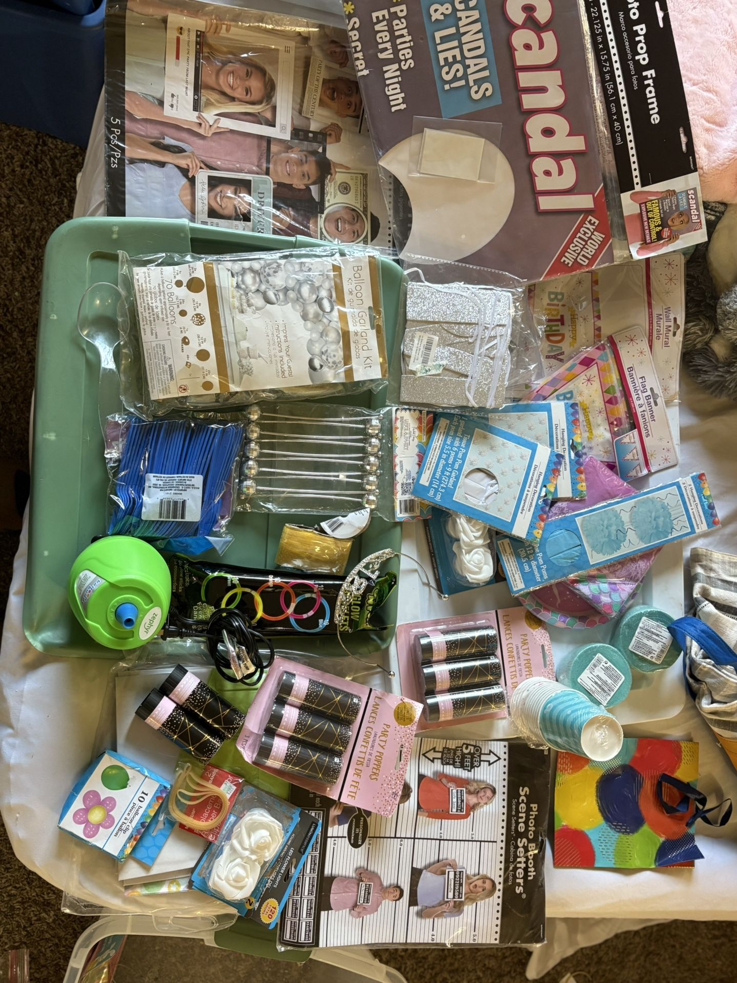 Party City Birthday Party Decor And Picture Props