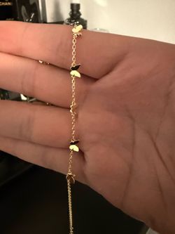 Woman's 14k gold bracelet