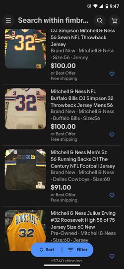 Football Jersey's 4 Per Page