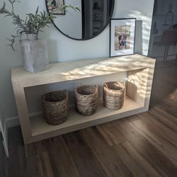 Custom Built Sofa Table- Pottery Barn Folsom Dupe