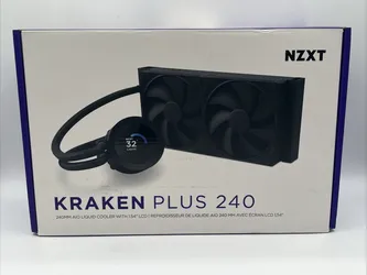 NZXT Kraken Plus 240 240mm AIO Liquid CPU Cooler