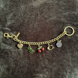 Motif Chain Bag Charm