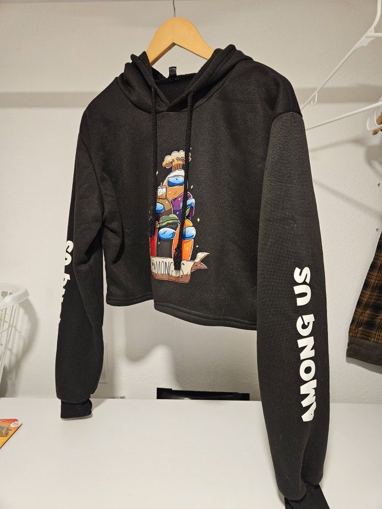 Among Us (Crop Top) Half Body Hoodie