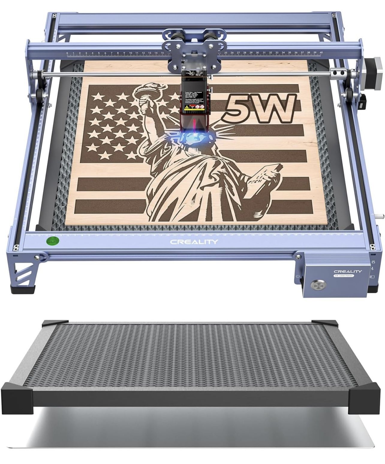 Creality Falcon 5W Laser Engraver Machine with Filaments