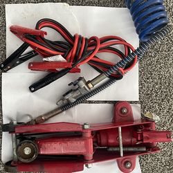 Car Jack and Jumstarter with trailer Air hose