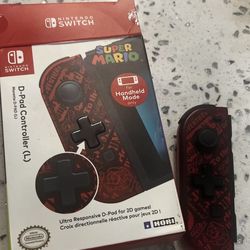 Hori Split Pad Pro for Nintendo Switch - Red - Ergonomic Handheld Controller