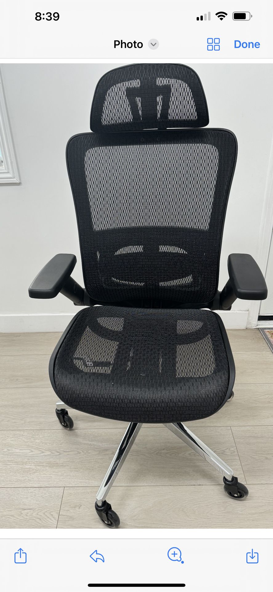 Real space Radano Mesh High Back Executive Office Chair 