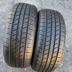 Set of 2 Nice Tires 205/60/15 ( We Install & Balance)