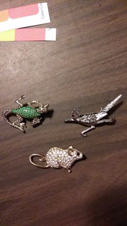 Animal Brooches