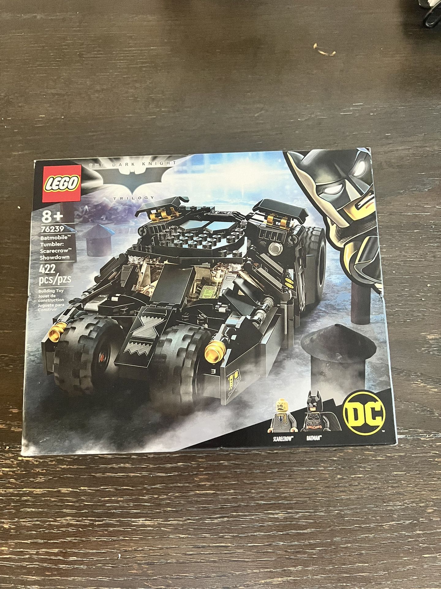  LEGO DC Batman Batmobile Tumbler: Scarecrow Showdown 76239 (422  Pieces) : Toys & Games