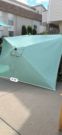 Rectangular umbrella