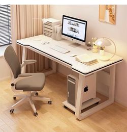 Gaming Desk Computer Writing Table Student Art Modren Simple Style PC Wood Suitable Portable Desk for Home, Office